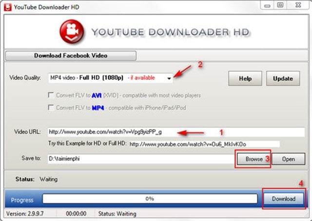 phần mềm download video youtube