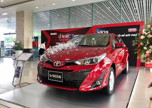 Toyota liên tục nâng cấp, thay đổi mạnh mẽ cho mẫu xe Vios