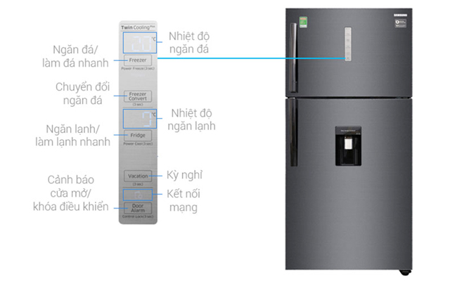cách điều chỉnh nhiệt độ tủ lạnh samsung inverter