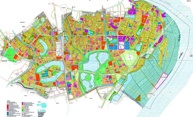 Bản quy hoạch dự án khu đô thị