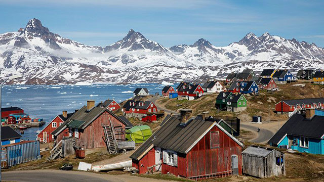 Vẻ đẹp của đảo Greenland
