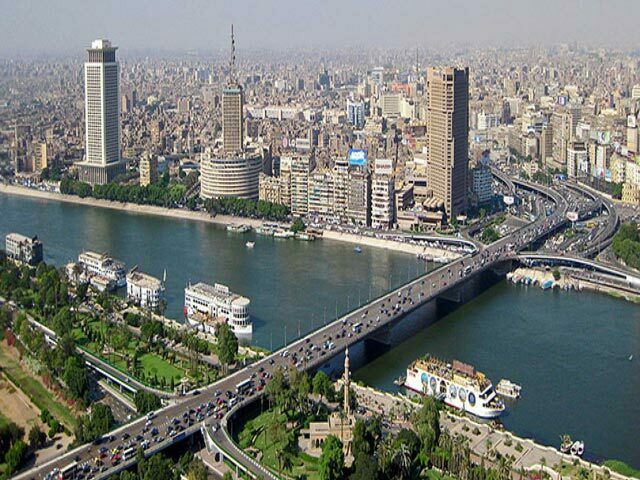thủ đô Cairo Ai Cập bên bờ sông Nin