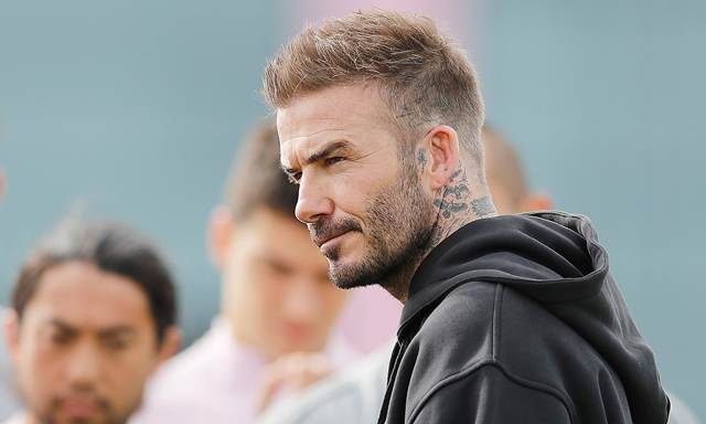 David Beckham cuốn hút bởi vẻ nam tính trên khuôn mặt