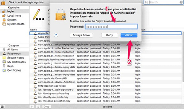 Cách xem mật khẩu Wifi trên máy tính Mac