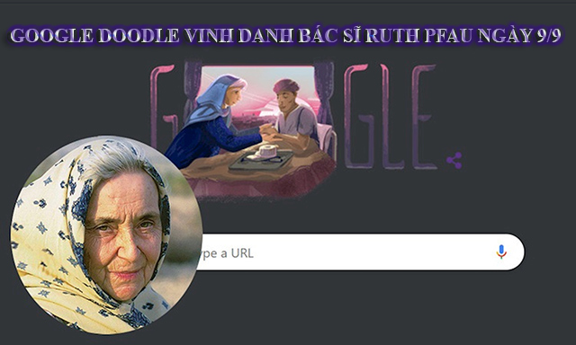 Google Doodle vinh danh bác sĩ Ruth Pfau