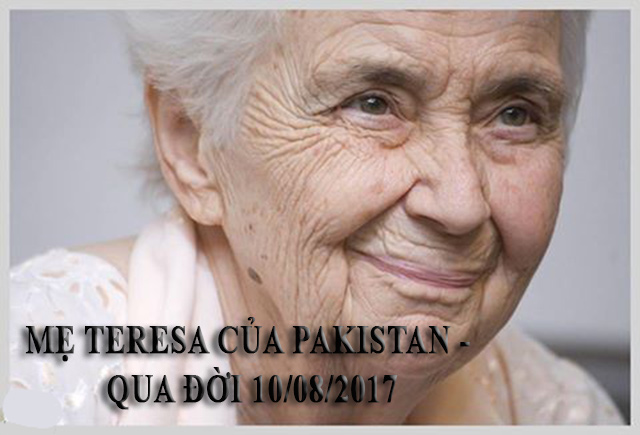 Ngày 10/08/2017 bác sĩ Ruth Pfau đã qua đời ở tuổi 87