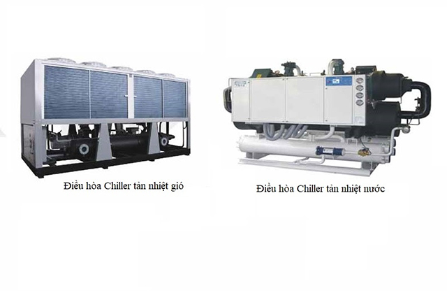So sánh hai thiết bị  chiller giải nhiệt gió và chiller giải nhiệt nước
