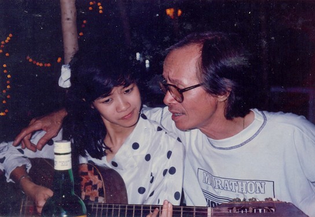 nhạc sĩ Trịnh Công Sơn và ca sĩ Hồng Nhung