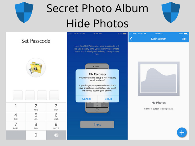 ứng dụng lưu trữ ảnh bí mật trên iphone