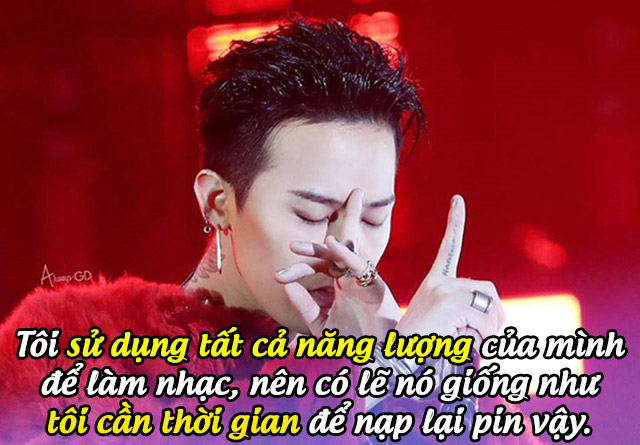 câu nói của g-Dragon