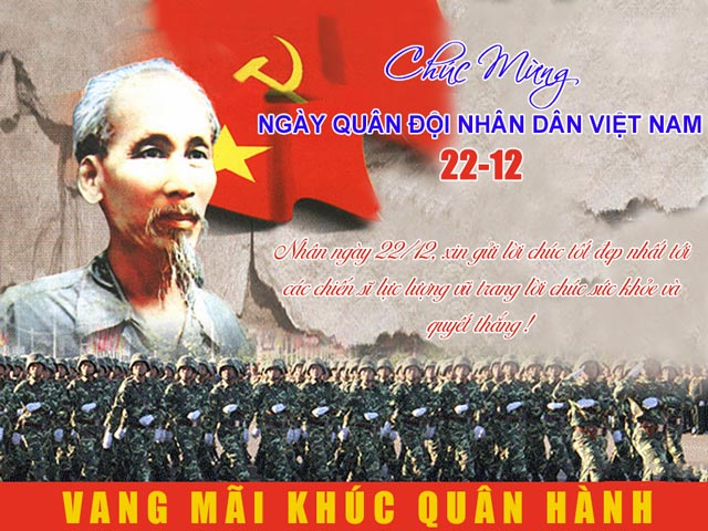 Tổng hợp lời chúc ngày Quân đội nhân dân Việt nam hay và ý nghĩa nhất
