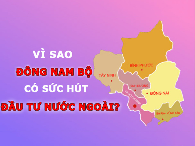 Vì sao Đông Nam Bộ có sức hút mạnh đầu tư nước ngoài