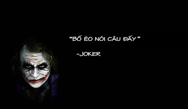 Những Câu Nói Của Joker Với Harley Quinn Hay, Chất Nhất
