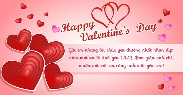 lời chúc valentine ngắn gọn