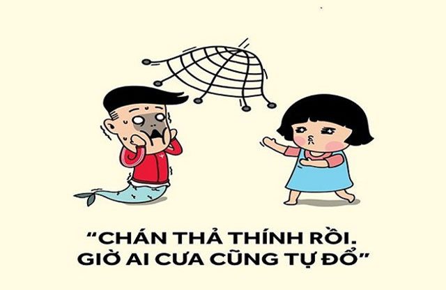 câu thả thính crush trai