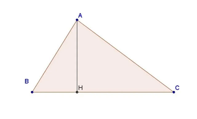Tính chất đường cao trong tam giác cân