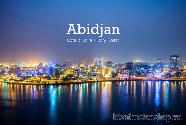 Abidjan là một trong thủ đô các nước Châu Phi được yêu thích nhất