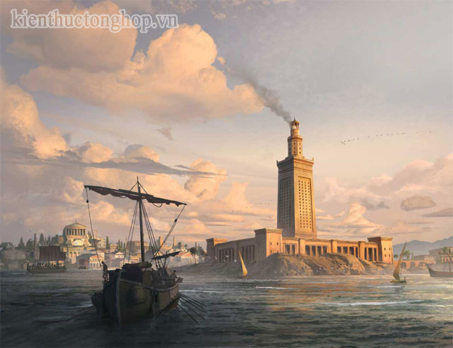 kỳ quan ai cập hải đăng Alexandria - Kiến Thức Tổng Hợp