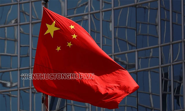 Hình ảnh lá cờ Trung Quốc hiện nay