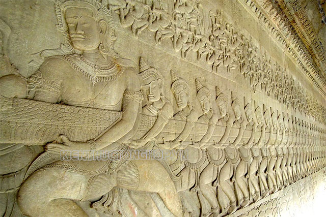 tượng điêu khắc trong quần thể angkor wat - Kiến Thức Tổng Hợp