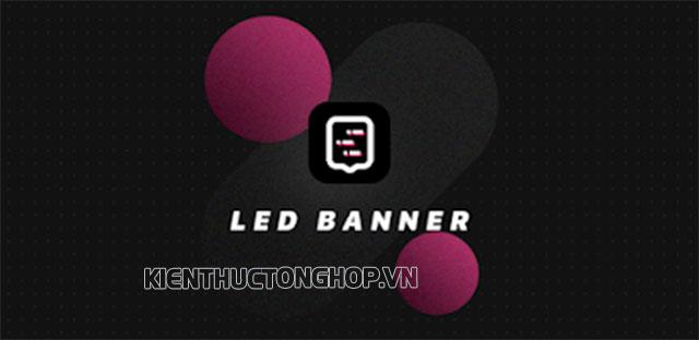 Ứng dụng LED Banner Pro Lite chạy chữa trên iphone