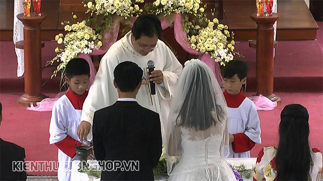 nghi thức lễ cưới Công giáo