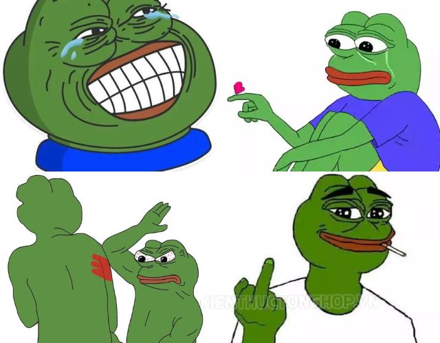 Hình ảnh meme con ếch