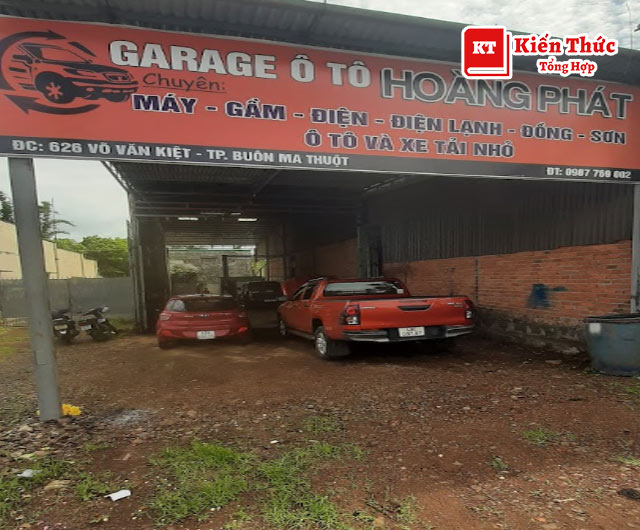 Garage ô tô Hoàng Phát