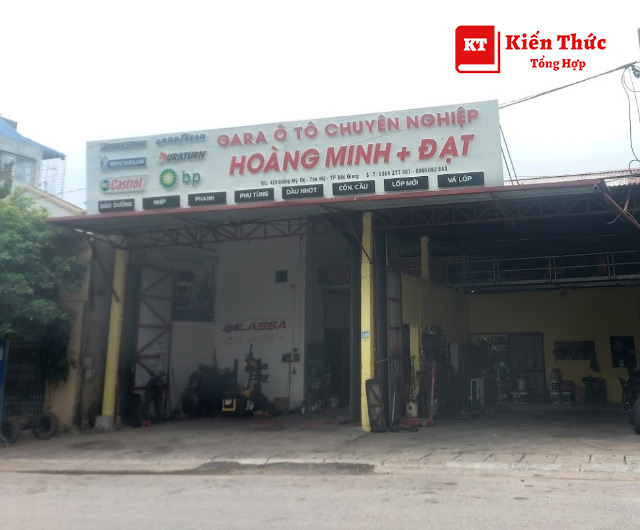 Garage ô tô Hoàng Minh + Đạt