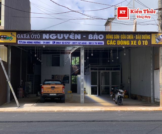 Garage ô tô Nguyên Bảo