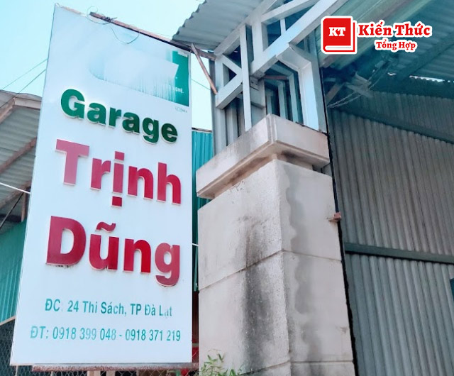 Garage sửa chữa ô tô Trịnh Dũng