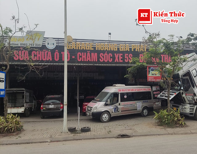Garage ô tô Hoàng Gia Phát