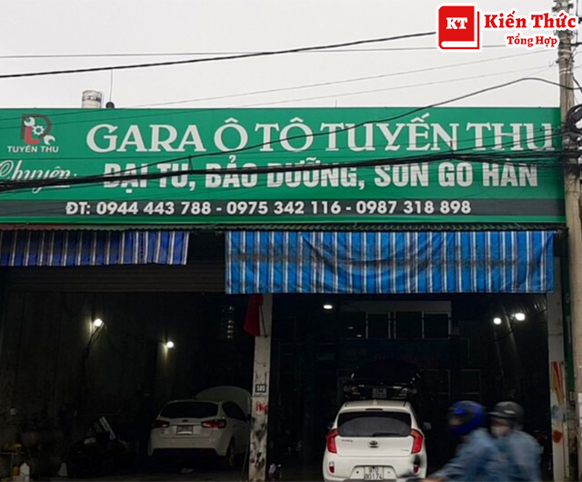 Garage ô tô Tuyến Thu