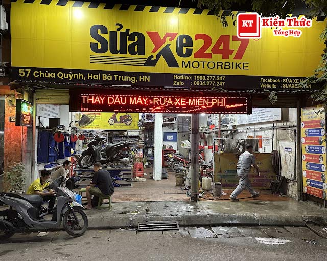 Sửa xe 247 Chùa Quỳnh