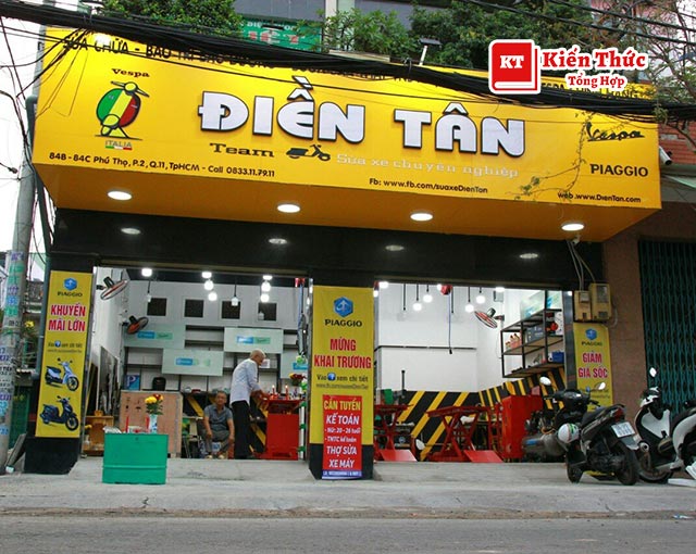 Sửa xe Điền Tân 