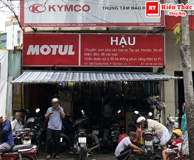 Sửa xe Hậu 