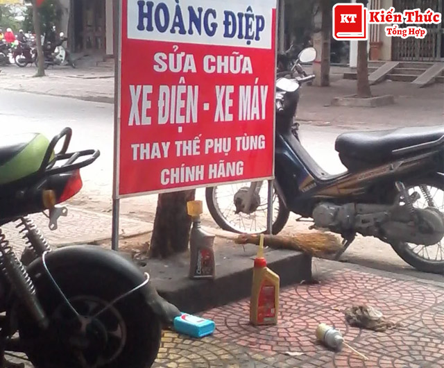 sửa xe máy Hoàng Điệp