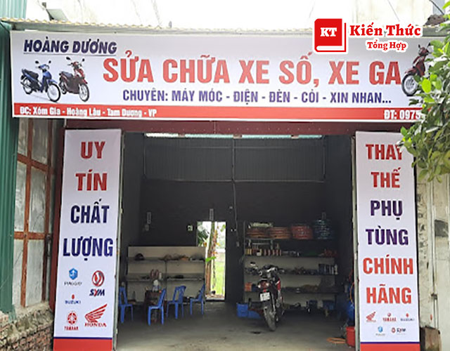 Sửa xe Hoàng Dương