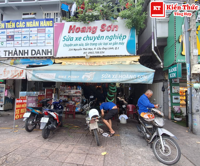Sửa xe Hoàng Sơn 