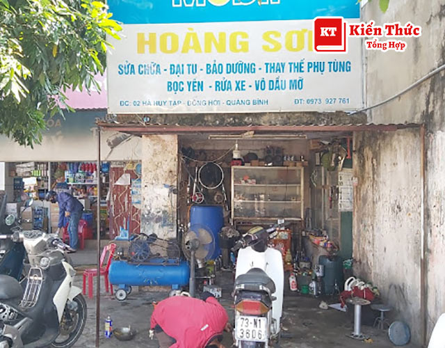 Tiệm sửa xe Hoàng Sơn