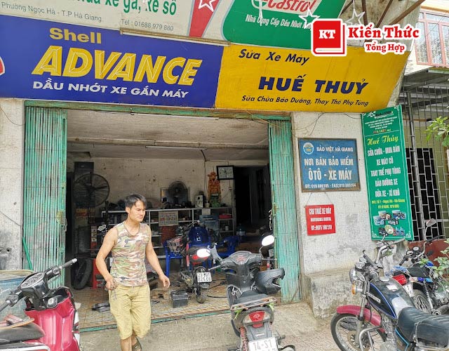 Tiệm sửa xe Huế Thủy