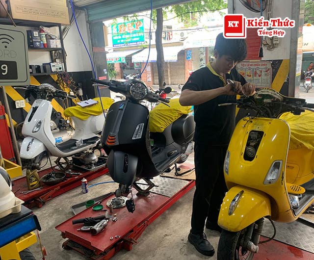 Tiệm sửa xe Hùng Trung