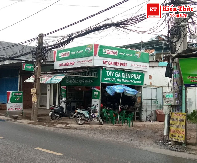Tiệm sửa xe Kiên Phát