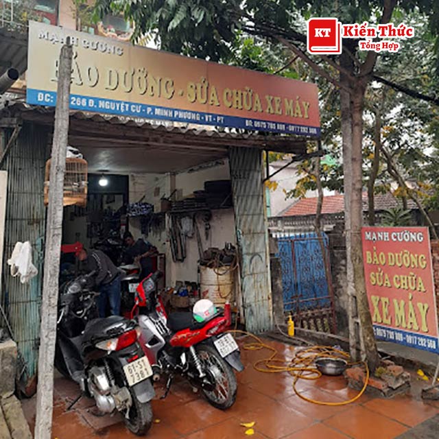 Sửa xe Mạnh Cường
