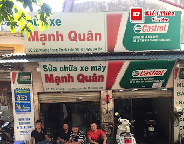 Sửa xe Mạnh Quân 