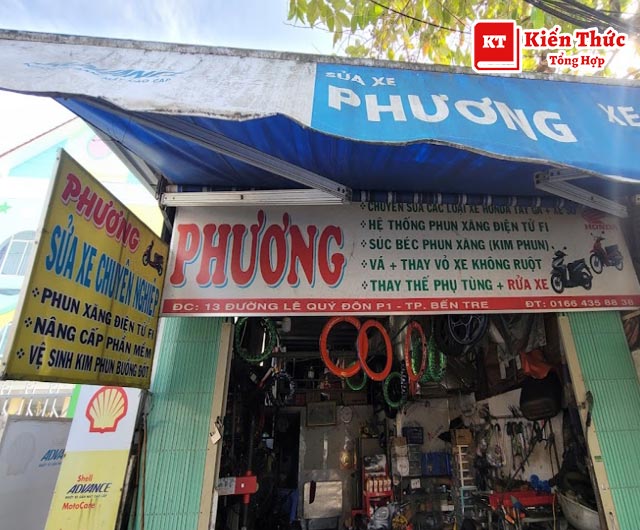 Tiệm sửa xe Phương
