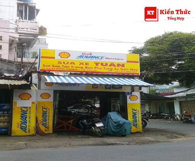 Tiệm sửa xe Tuấn