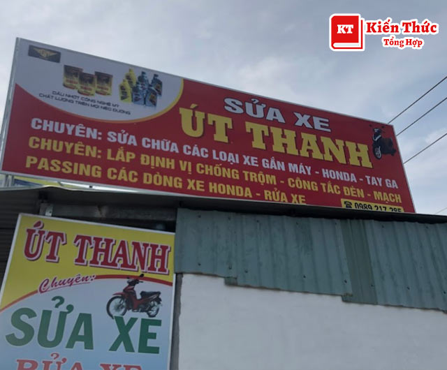 Sửa xe Út Thanh