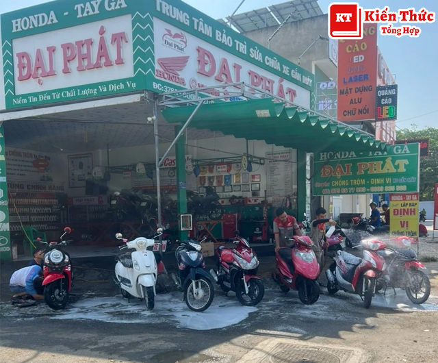 Trung tâm sửa chữa xe tay ga Đại Phát