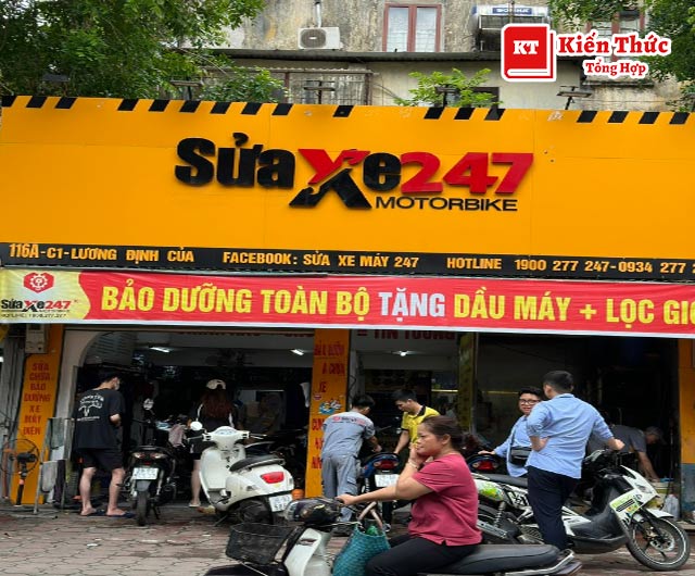 Sửa xe 247 Lương Định Của